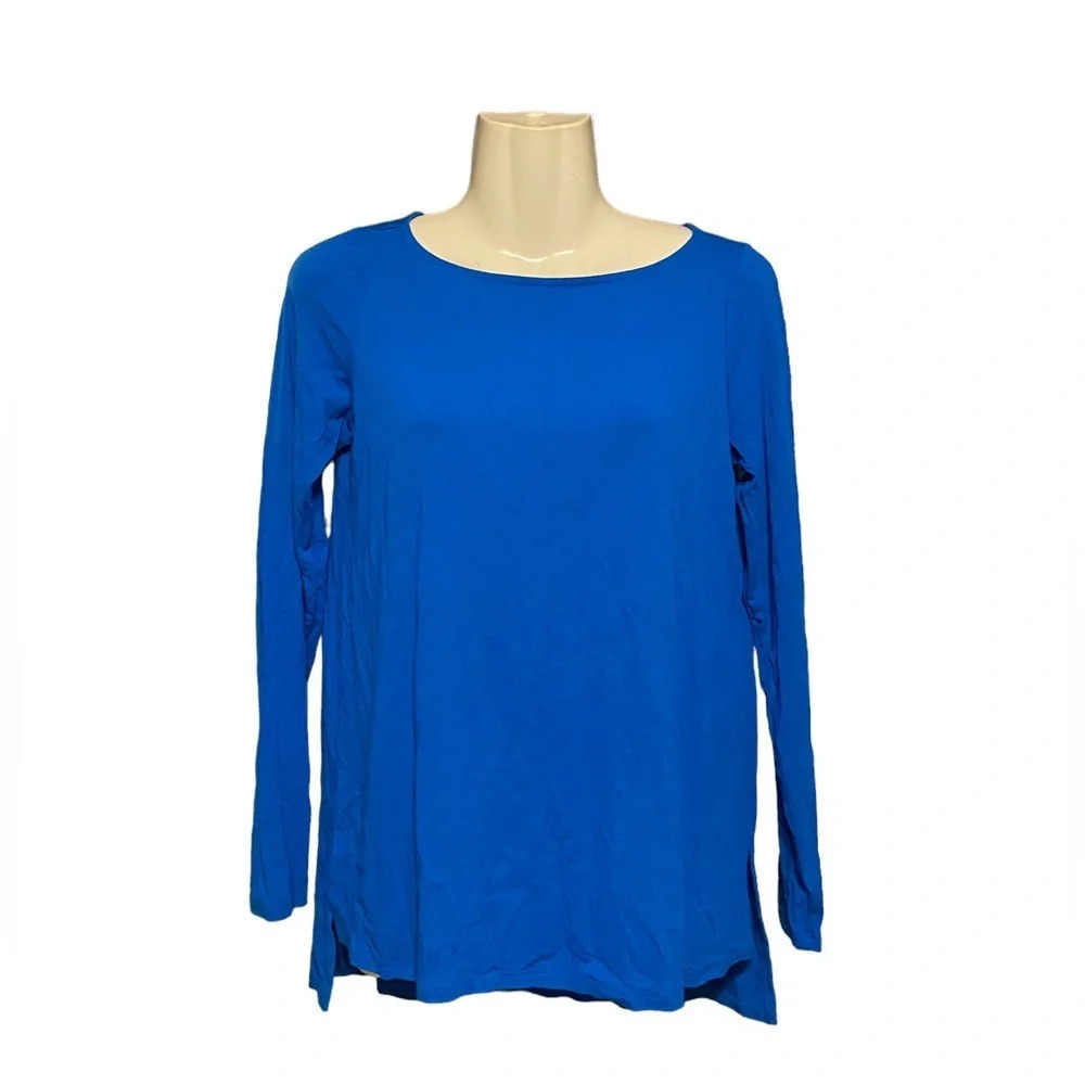 Eileen Fisher Blue Long Sleeve Shirt